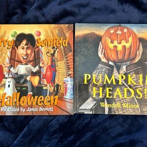 Set of Halloween and Pumpkin Books